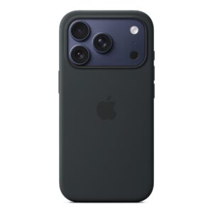 Apple Silikon Case mit MagSafe iPhone 17 Pro Schwarz