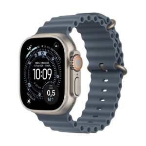 Apple Watch Ultra 3 GPS + Cellular 49mm Natur/Maritim Blau Ocean Armband 130-210 mm