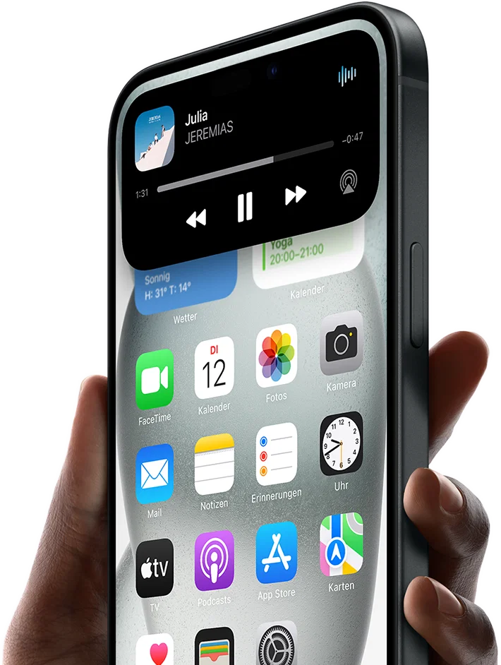 iPhone 15 Dynamic Island