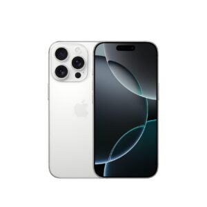 Apple iPhone 16 Pro - Titan Weiß, 128 GB