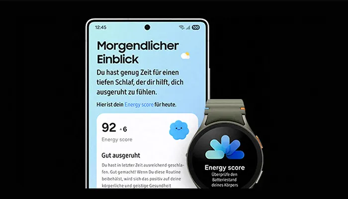 Samsung Galaxy Fitness und Energy Score